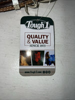 New Tough 1 Leather Pony 5/8” Browband Headstall W Split Reins #42-880 U-33