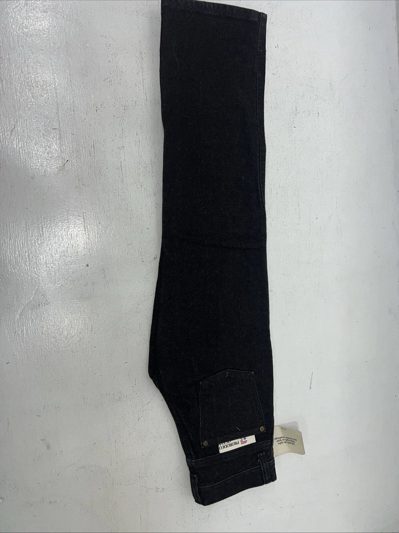 New Boys Black Denim Pro Rodeo Cowboy Cut Regular Jeans. 9/24 1/2 B-15