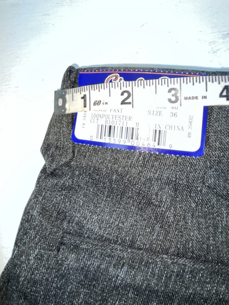 New Vintage Gray Circle S Polyester Pants #CP4776 XX-81