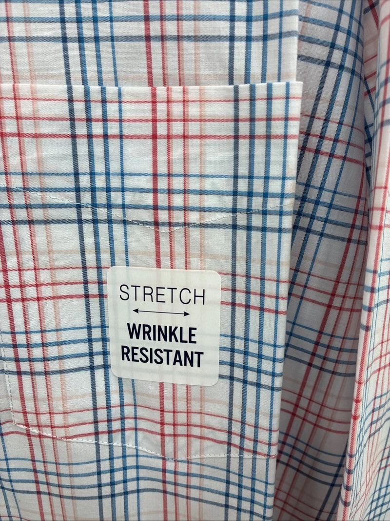 New Men’s ELY Cattleman Multiple Color Stripe Long Sleeve Button Up 2XL H-41