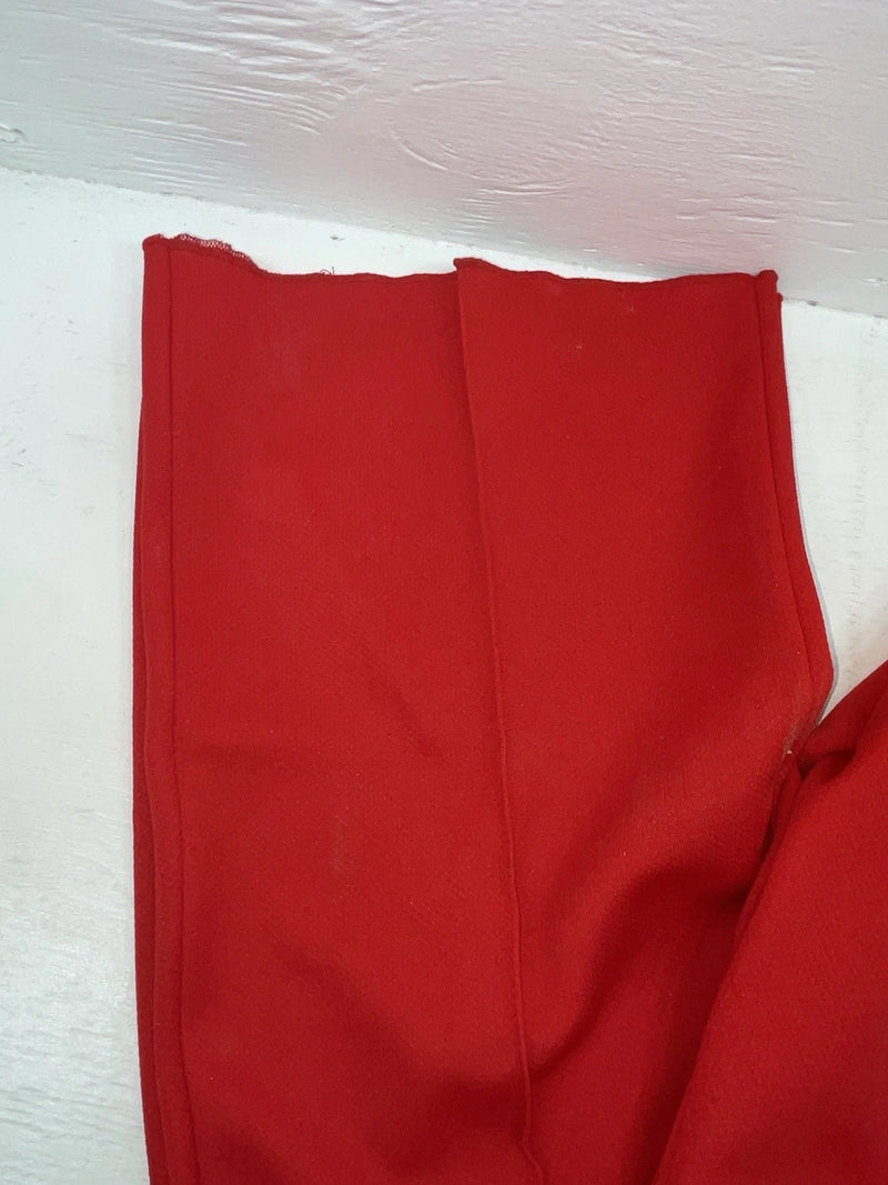 New Vintage Red Panhandle Slim Polyester Pants #1144 VV-77