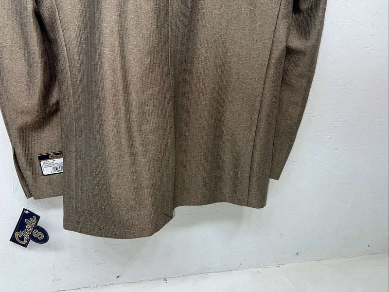 New Men’s Circle S Brown Suit Jacket 42 #24244 II-600