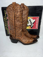 New Women’s Brown Texas Brand Cowboy Boots. M 81 6.5 6 1/2 B. 19-130