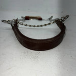 New Tough 1 SS Leather Covered Cable Hackamore #25102 BB-504