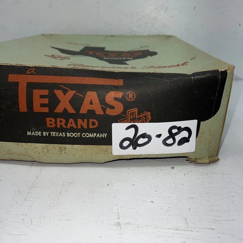 New Women’s Brown Texas Brand Cowboy Boots. L41 6 M. 20-82