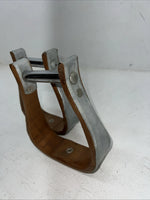 New Metal Bound Wood Stirrups #57-1334 FF-14