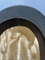 New Women’s Charcoal English Riding Hat. 7 1/8. 12-106