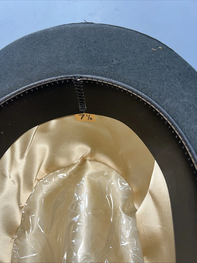 New Women’s Charcoal English Riding Hat. 7 1/8. 12-106