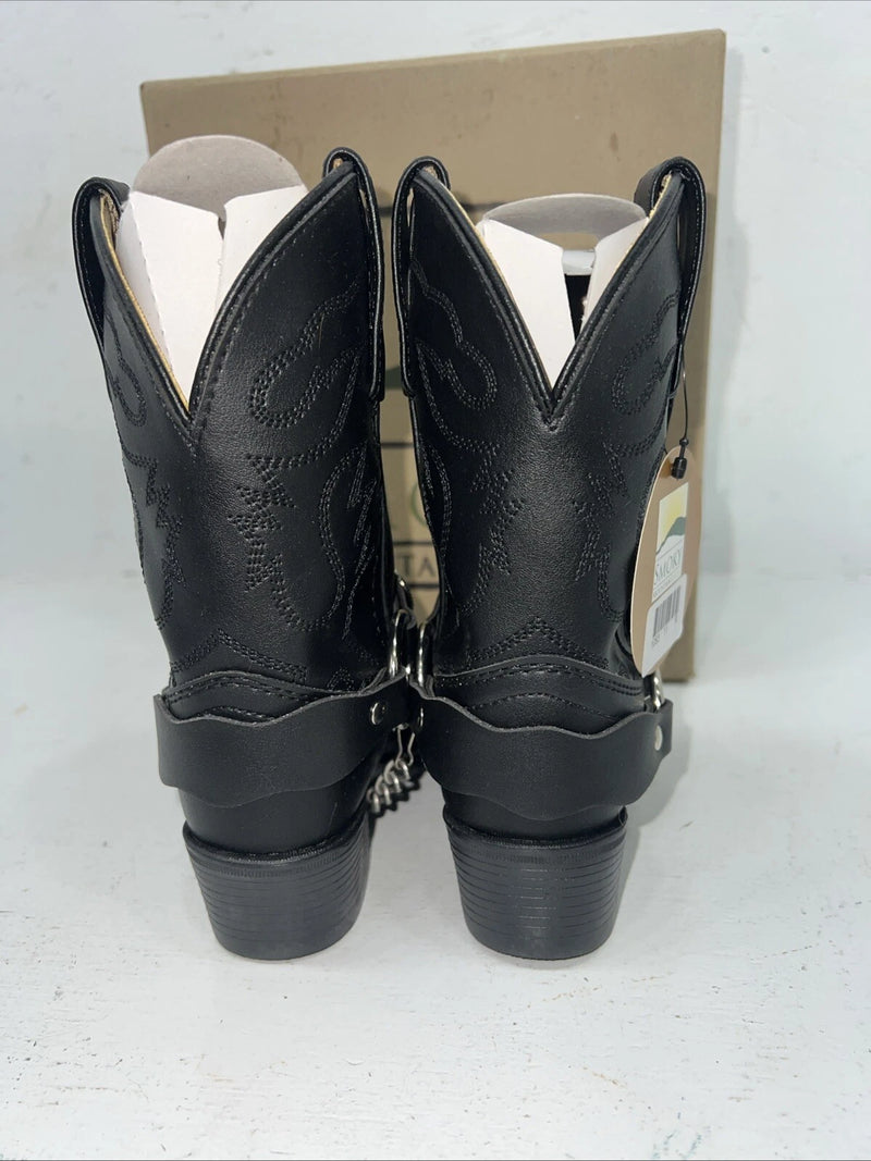 New Children’s Black Smoky Mountain Cowboy Boots. 1083 C 11 R. 24-91