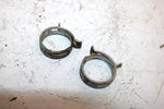 96 Polaris Xcr 600 Sp Oem Silver Narrow Coolant Hose Clamp Pair 7080564 Q1447
