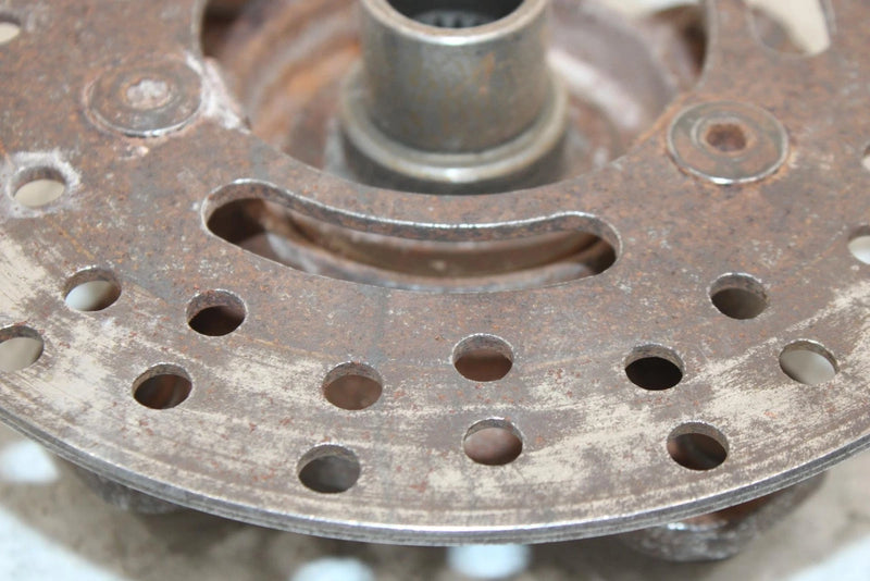 1998 Kawasaki Bayou 300 Oem Front Wheel Hub And Rotor 49030-1116 AK17