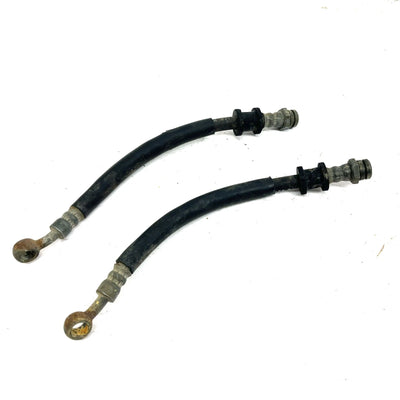 2002 Bombardier Quest 500 OEM Brake Flex Hose Set 705601394 AB14