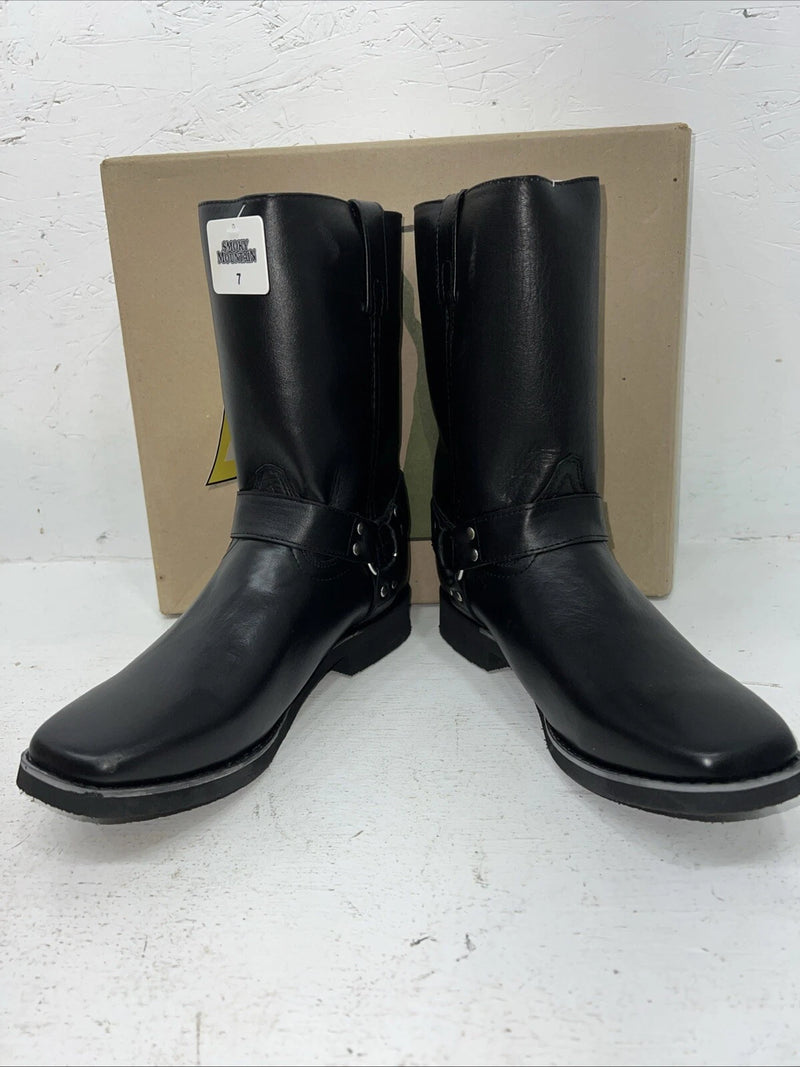 New Women’s Black Smoky Mountain Cowboy Boots. 2405 Y 7 M. 18-55