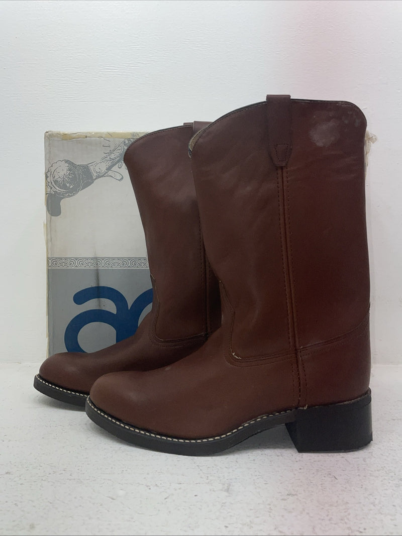 New Men’s Brown Acme Cowboy Boots. 9096 9.5 9 1/2 E W. 4-80