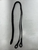New Silver Fox Black Leather Point English Bridle #20-1189-2 W-5