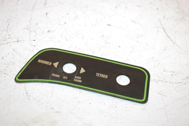 94 Arctic Cat Zr 440 Oem Left Dash Decal 1611-909 SAS1