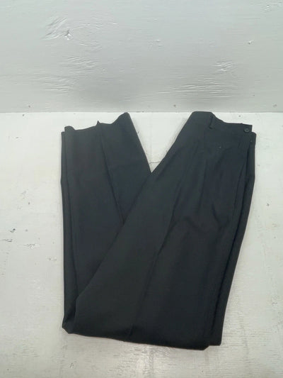 New Vintage Black Polyester Pants #L10 3A-73
