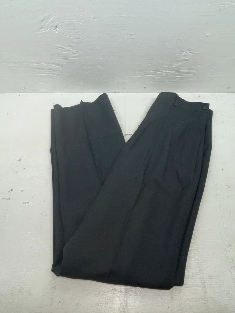New Vintage Black Polyester Pants #L10 3A-73