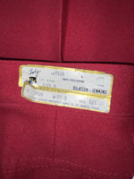 New Vintage Red Dickson Jenkins Polyester Pants #9928 ZZ-60
