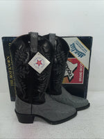 New Men’s Gray Texas Brand Cowboy Boots. 1202 6.5 6 1/2 E E. 1-39