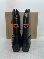 New Youth Black Smoky Mountain Cowboy Boots. 1079 Y 3.5 3 1/2. 22-64