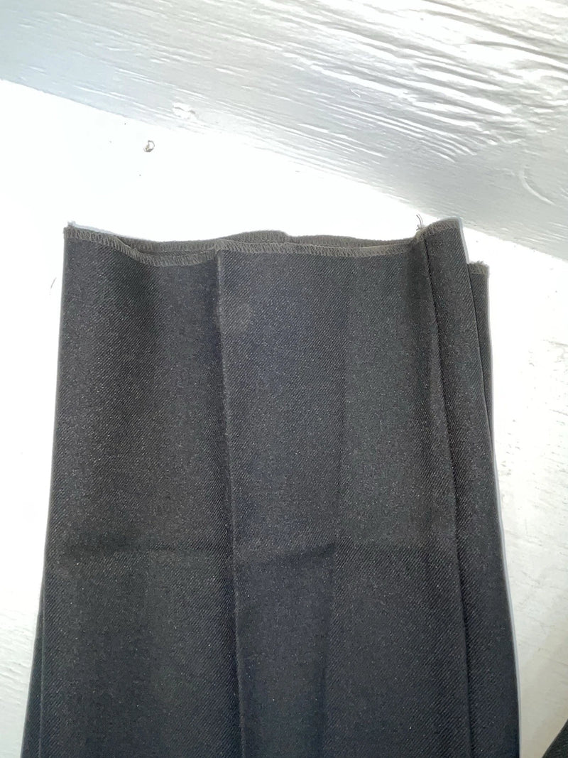 New Vintage Black Polyester Pants OO-36