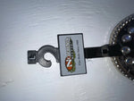 New Black Genuine Leather Nocona Silver Bling L Belt #N3424601 JJ-78
