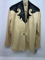 New Women’s 1849 Authentic Ranchwear Yellow Show Jacket 2XL #77872 RR-25