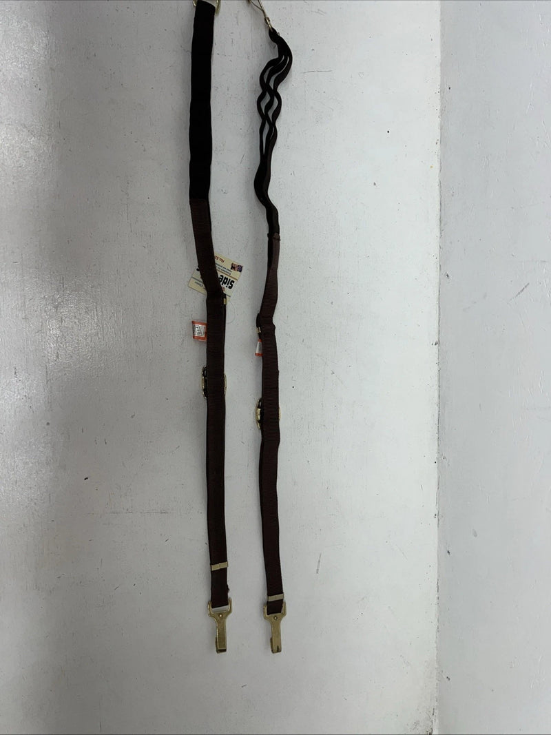 New Professionals Choice Brown Nylon Side Reins #52-1121 HH-15