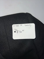 New Women’s Black Comfort Riders Riding Coat 14 II-609