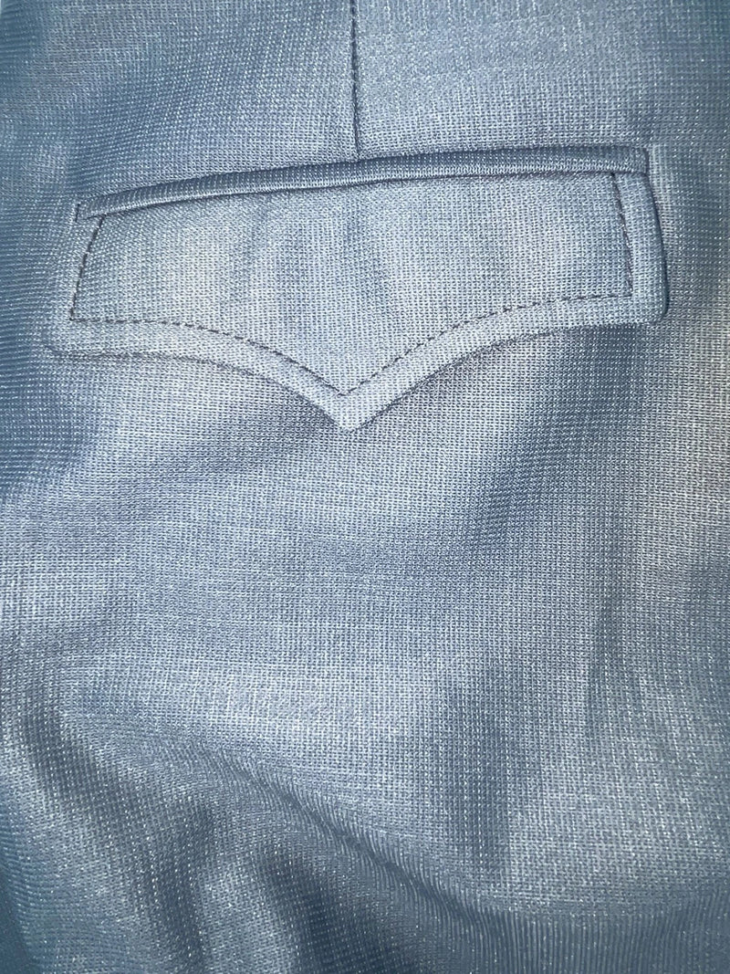 New Vintage Gray Circle S Polyester Pants #0142 XX-102