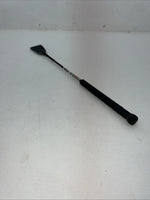 New Royal King Black 18” Smooth Hand Held Crop Whip #29-9606 3C-22