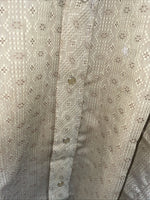 New Men’s Tem Tex Yellow Long Sleeve Pearl Snap Medium B-116