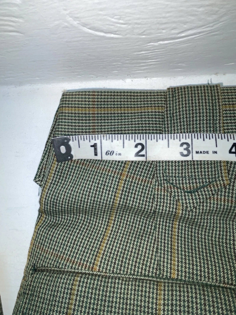 New Vintage Green Dickson Jenkins Polyester Pants #2211 XX-96
