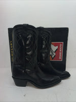 New Men’s Black Texas Brand Cowboy Boots. 5100 10 E E. 6-48