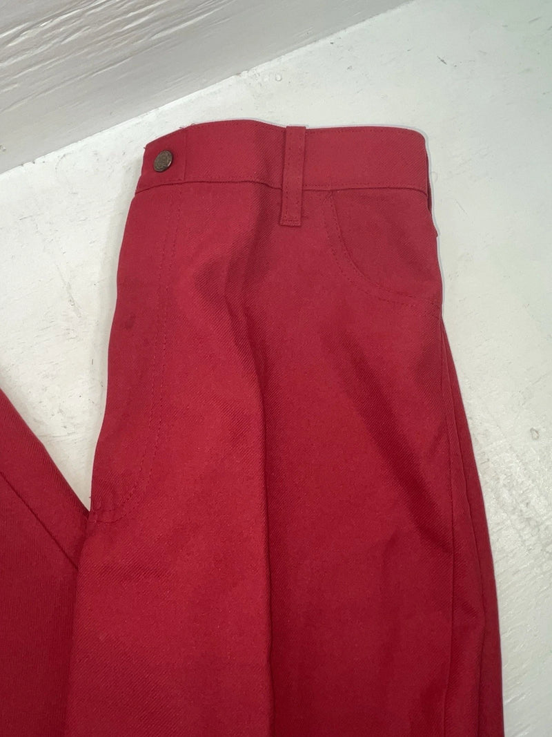 New Vintage Red Dickson Jenkins Polyester Pants XX-51