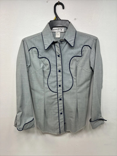 New Boys Dickson Jenkins Blue Long Sleeve Button Up Size 16 DD-84