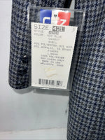 New Men’s Pioneer Wear Blue Plaid Suit Jacket 42L #12504 X-602 