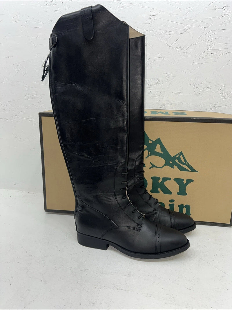 New Women’s Black Smoky Mountain English Riding Boots. 6045 10 W. 12-67