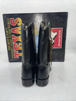 New Women’s Black Texas Brand Cowboy Boots. 4400 7 M. 18-58