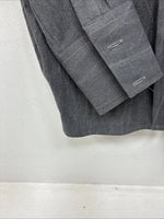 New women’s Longhorn Gray Long Sleeve Button Up Size 30 MM-74