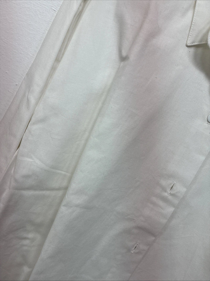 New Women’s Cricket Creek White Long Sleeve Button Up Small LL-35