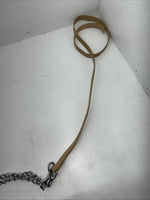New Congress Leather Show Halter W Lead rope #6903Y U-30