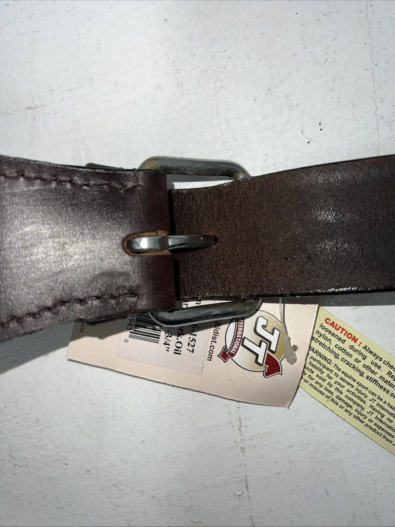 New Leather JT International Back Flank Cinch Dark Oil 3” x 1-3x4 S-53