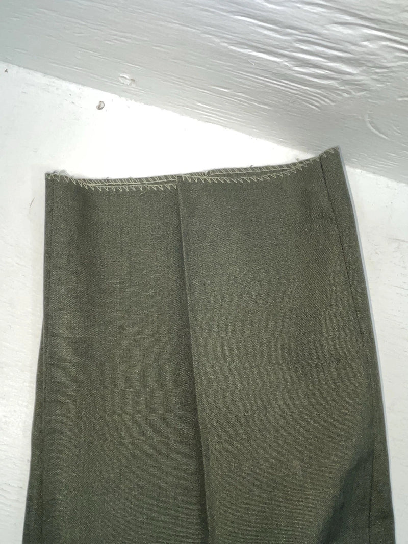 New Vintage Green Dickson Jenkins Polyester Pants #3520 OO-34