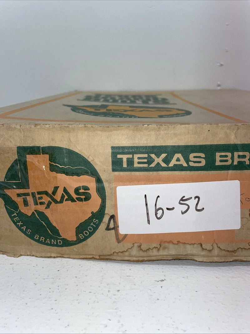 New Women’s Brown Texas Brand Cowboy Boots. 4685 8 M. 16-52