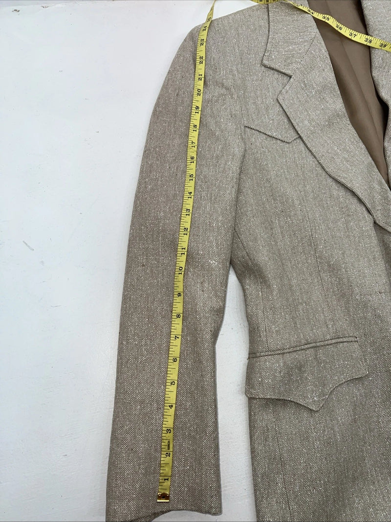 New Men’s Pioneer Wear Tan Suit Jacket 42 #12015 Y-600