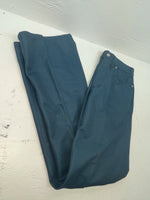 New Vintage Blue Miller Polyester Pants #2624 OO-67