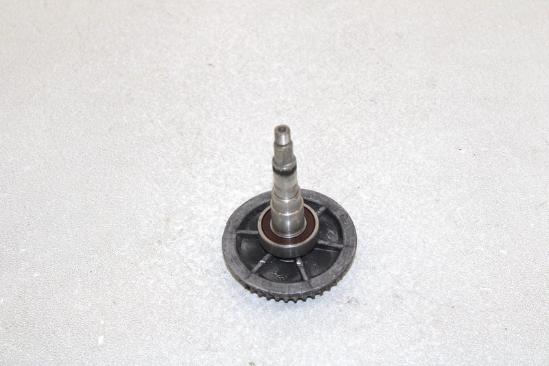 01 Polaris Rmk 800 Water Pump Shaft With Pulley 3021044 5132273 Q1487
