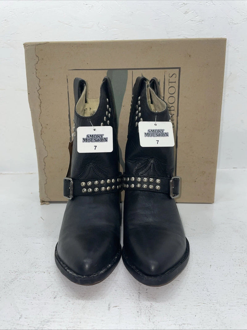 New Women’s Black Smoky Mountain Cowboy Boots. 6341 7 M. 18-136